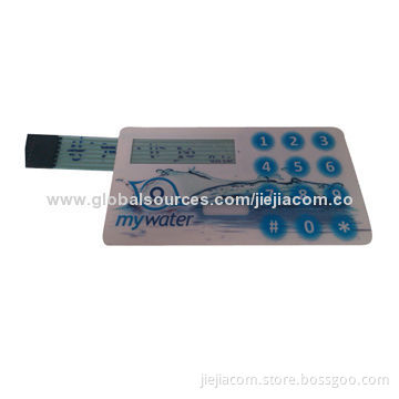 Graphic Overlay Membrane Sticker, Made of PET Material